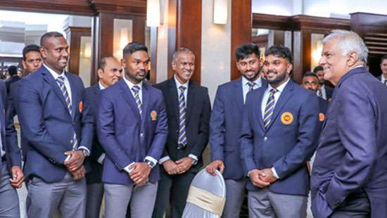 President wishes Sri Lankan Cricket Team success