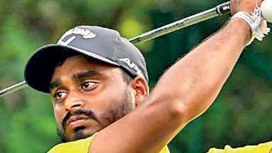 Chanaka takes lead at ranking golf