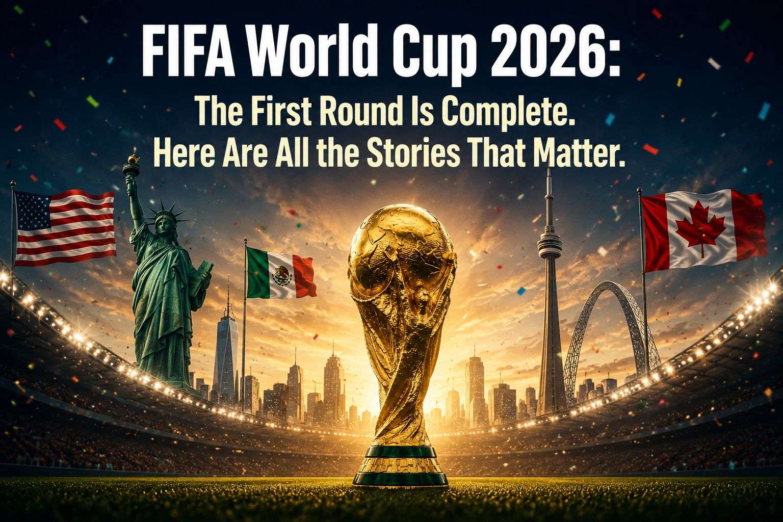 FIFA World Cup 2026: The First Round Is Complete. Here Are All the Stories That Matter.