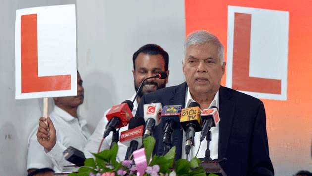 Ranil at final rally in Colombo