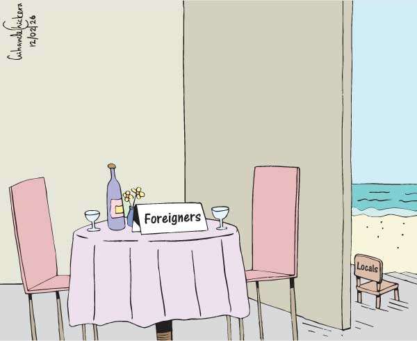 Cartoon of the Day 12-02-2026: Reserved Views