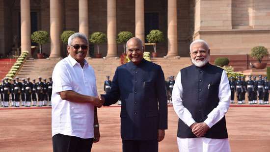 Indian leaders greet President