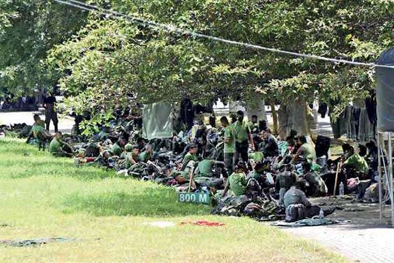 Security beefed up around parliament