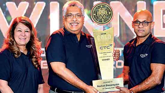 CTC bestows Chairman’s Award on Roshan Dissanayake