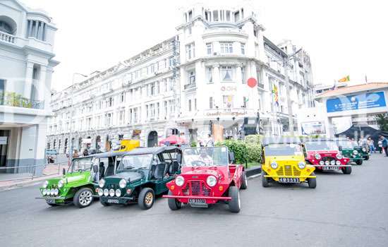 Mini Cooper car parade