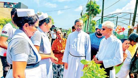 Marist journey from ego to eco: Maris Stella College distributes tree plants