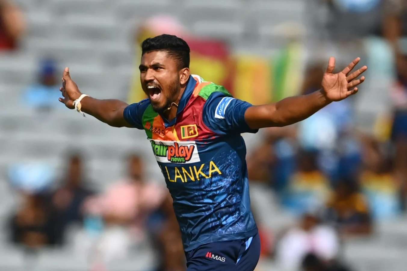 Dilshan Madushanka replaces Dushmantha Chameera in Sri Lanka squad ...