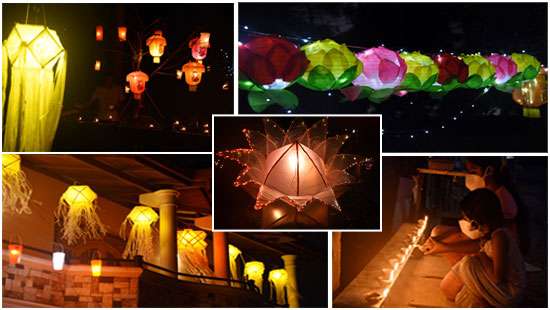 Celebrating Vesak indoors