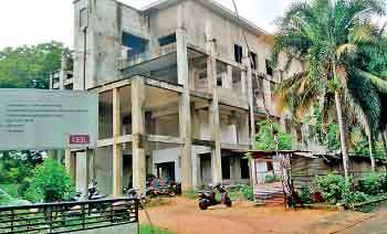Built to ‘not last’:  Anuradhapura’s Incomplete Buildings  that haunt the public