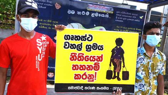 Stand against child labour!