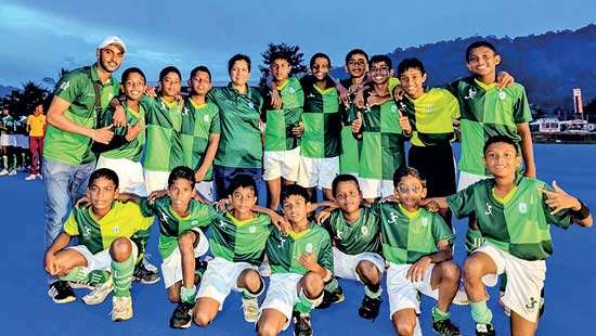 U-14 Inter-Schools Boys/Girls Hockey Servo Challenge Trophy Isipathana U-14 outfit emerge runners-up