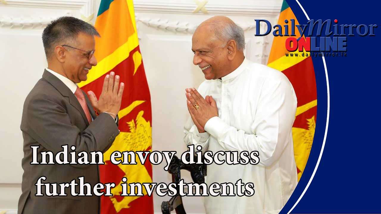 Indian envoy discuss further investments