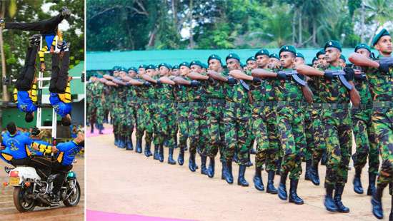 Passing out parade of STF 81st intake