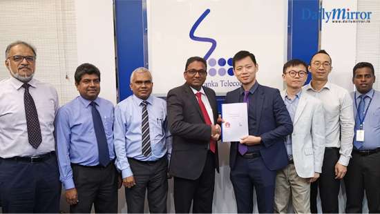 SLT & Huawei sign MoU to support “Digital Sri Lanka Initiatives”