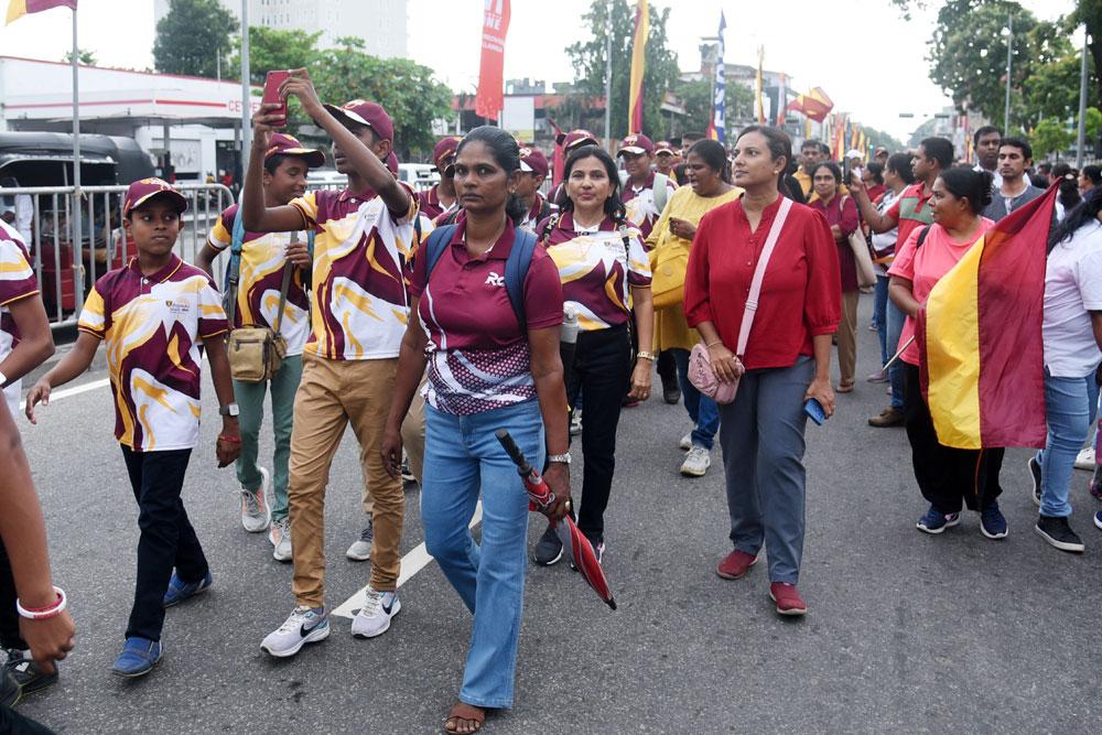 Ananda Walk 2024 - Caption Story | Daily Mirror