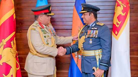 CDS calls on outgoing Air Chief