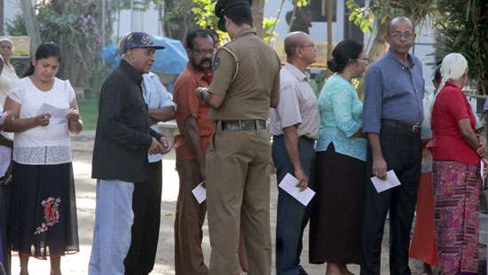 Voter turnout as at 10  a.m.