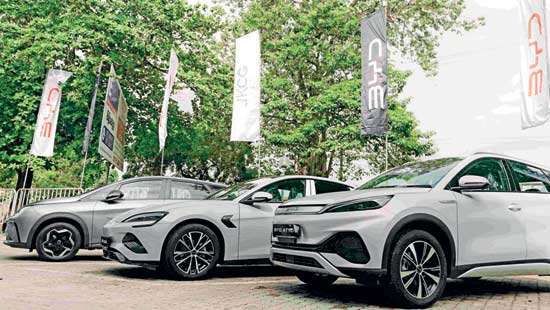 BYD-John Keells CG Auto open Moratuwa showroom, launch SEALION 5