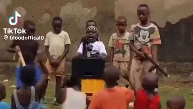 Ugandan children recreate attempted Trump assassination in detail