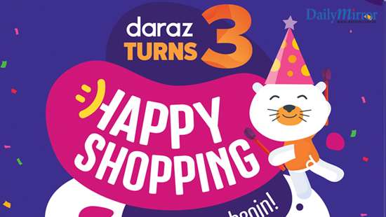 Daraz treats online shoppers in celebration of their third anniversary