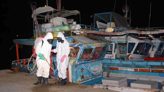 Fisherman associated with Covid-19 patient brought ashore