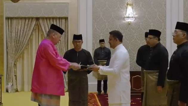 Sri Lanka envoy presents credentials to Malaysian King Sultan Ibrahim