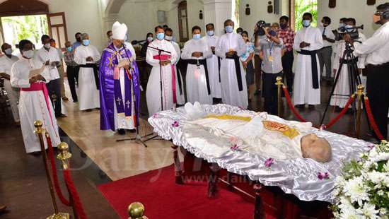 Last respect to Fr. Poruthota