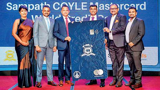 Sampath Bank-COYLE launch Mastercard World Affinity Credit Card