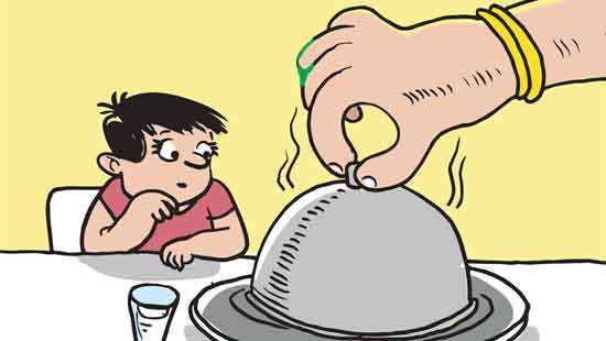 A CHILD AND HIS FOOD