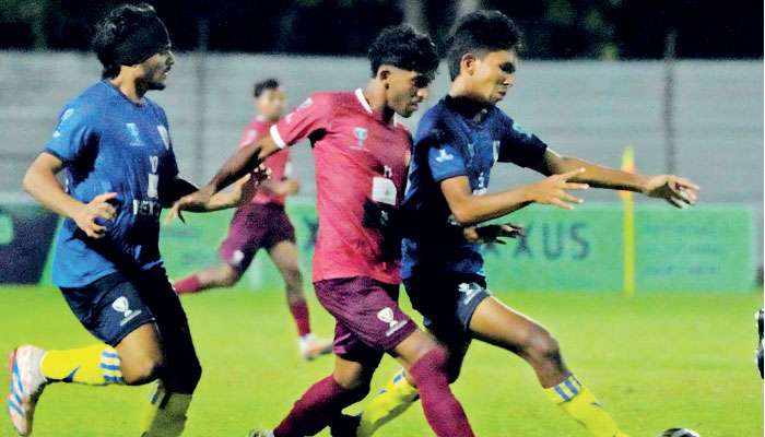 New Star SC Beruwala Clinches 3-0 Win Over Negombo Youth SC in FFSL Champions League
