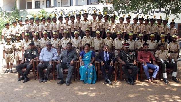Cadet certificate ceremony held...