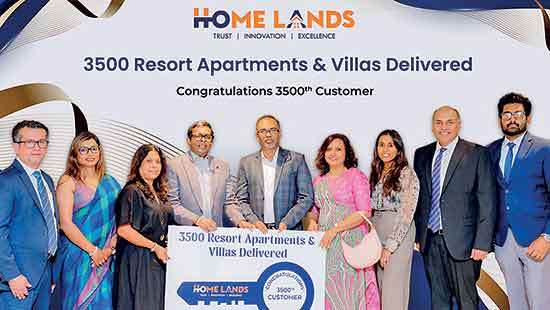 Home Lands delivers 3,500 resort apartments and villas