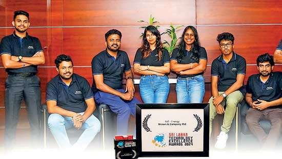 Browns’ IoT ideation wins Sri Lanka  Technology Excellence Award