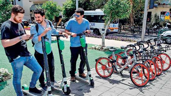 Tel Aviv takes ride to scooter ‘paradise’