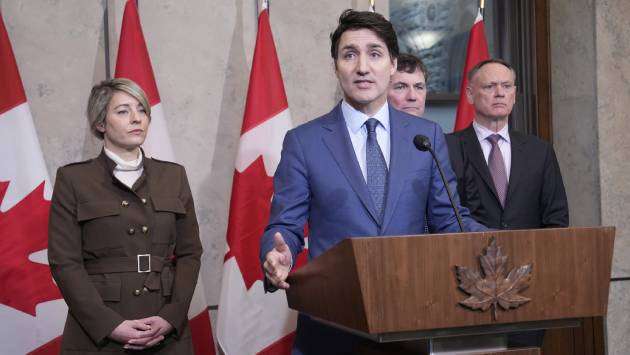 Trudeau slams Trump for starting a trade war with Canada