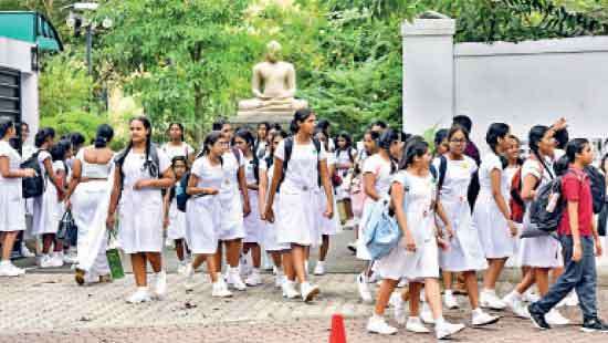 Schools reopen…