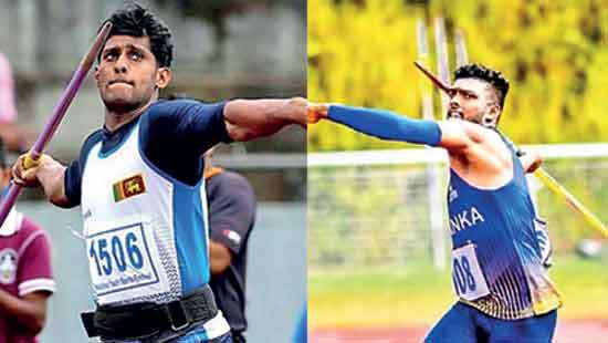 World Athletic Championship Javelin throwers Sumeda and Rumesh line up today