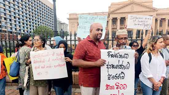 Protests staged island-wide demanding justice for victims of child abuse