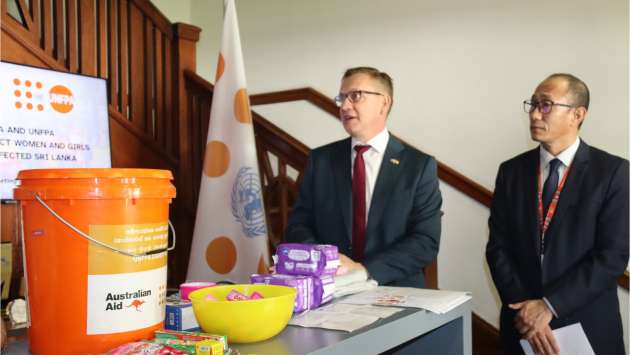 Australia, UNFPA step in to protect women, girls after Ditwah
