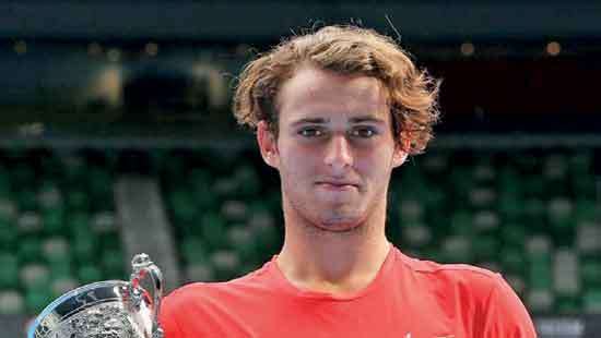 When a champion teenager was grabbed by police for tennis-fixing