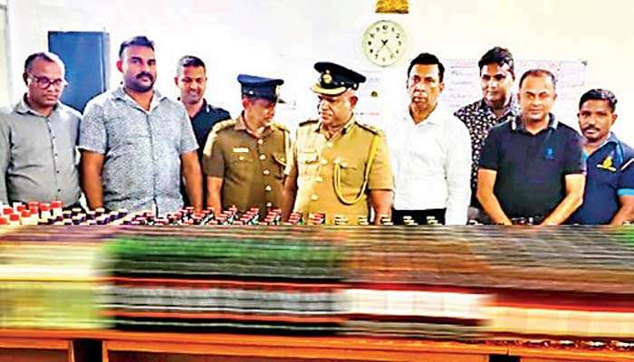 Colombo Excise busts major duty free liquor selling racket during Govt. tax week