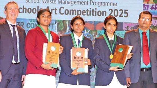 Nestlé Lanka promotes responsible waste management amongst school children