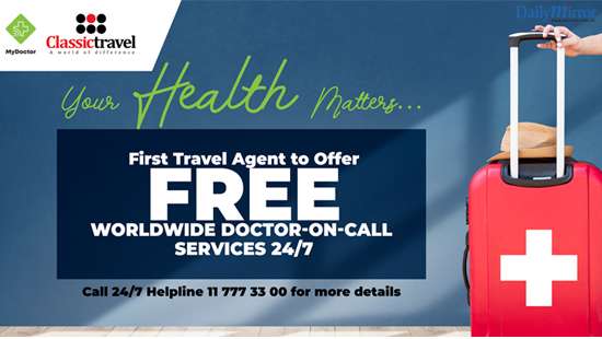 Classic Travel, the first Travel Agent to introduce e-healthcare facility through ‘MyDoctor’ app to ensure traveller health and safety