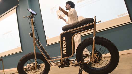 SL’s first ever homegrown electric bicycle ‘Rhoda’ hits local streets