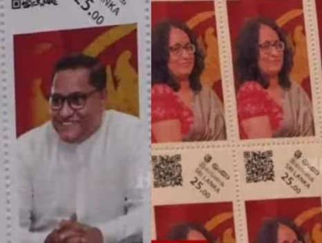 Postal Dept. celebrates World Postal Day with stamps of Harini, Vijitha