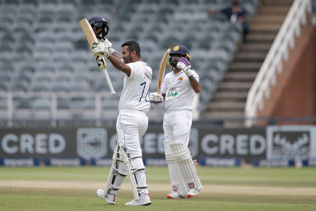 Karunaratne's ton in vain as South Africa eases to 10-wicket win