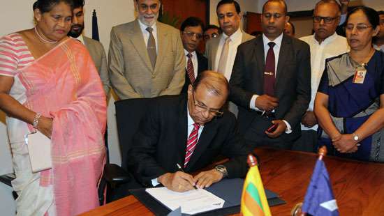G.A.Chandrasiri assumes duties as Airport & Aviation Services Chairman