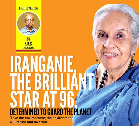 Iranganie, the Brilliant Star at 96,  determined to guard the planet