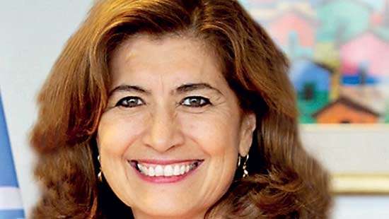 In conversation with Gabriela Ramos MEXICO’S FIRST  FEMALE CANDIDATE  ON THE CAMPAIGN  TRAIL TO BECOME  NEXT UNESCO DG