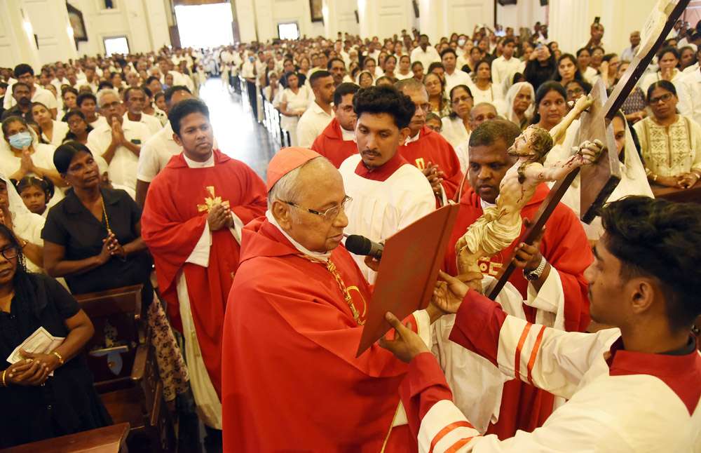 Good Friday service